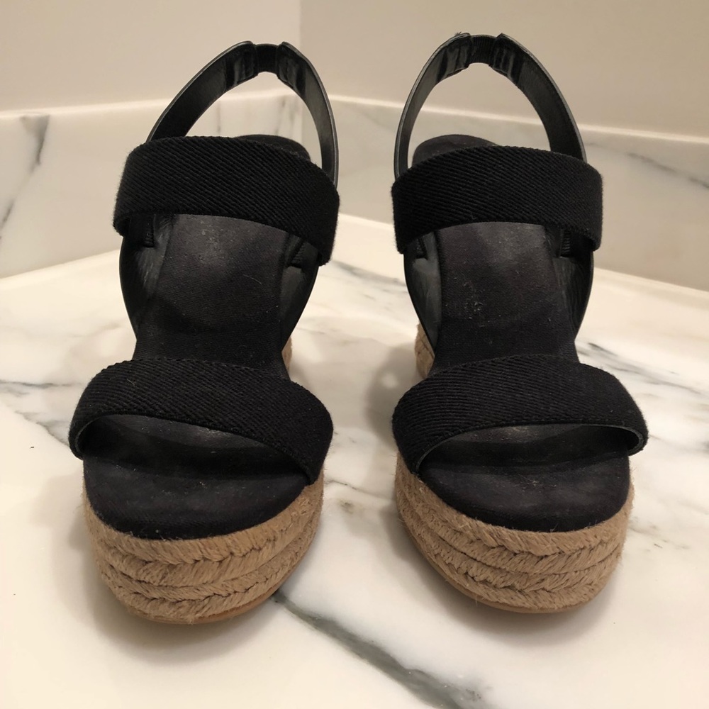 Tory Burch Black Wedge